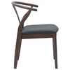 vidaXL Chaise de salle &agrave; manger 2 pcs Marron clair et noir