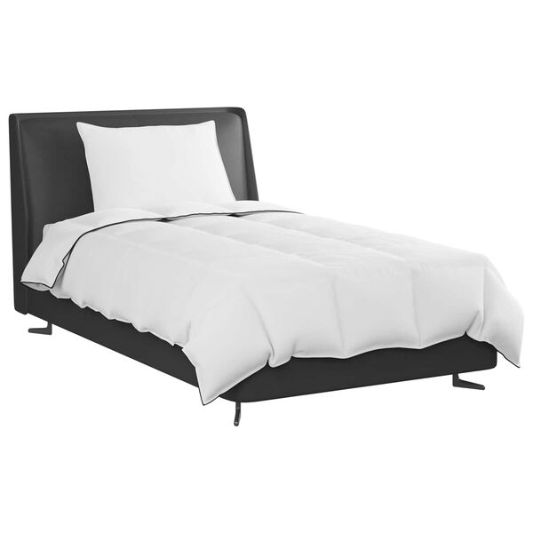 vidaXL Duvet d'hiver avec oreiller 2 pcs Blanc Plume de canard