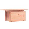 vidaXL Table de jardin 100x50x75 cm bois massif de douglas