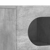 vidaXL Meuble TV Gris b&eacute;ton 100 x 35 x 40 cm Bois d'ing&eacute;nierie