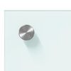 vidaXL Protection de cuisine 2 pcs Blanc 90 x 40 cm verre tremp&eacute;