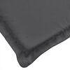 vidaXL Coussins de chaise &agrave; dossier bas lot de 6 anthracite m&eacute;lang&eacute;