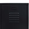 vidaXL Garde-robe m&eacute;tal de style industriel 67x35x107 cm noir