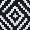 vidaXL Tapis d'ext&eacute;rieur ARAKIL Blanc et noir 160x230 cm PP