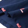 T-shirt pour enfants bleu marine 140