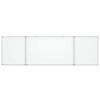 vidaXL Tableau blanc magn&eacute;tique pliable 160x60x1,7 cm aluminium