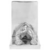 vidaXL Serre-livres 2 pcs Argent&eacute; 12 x 15 x 18 cm Aluminium