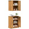 vidaXL Ensemble de mobilier de salle de bain avec &eacute;tag&egrave;re VIGO 2 pcs