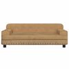 vidaXL Canap&eacute; pour enfants marron 90x53x30 cm velours