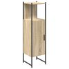 vidaXL Cabinet de salle de bain Beige 33 x 33 x 120,5 cm