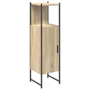 vidaXL Cabinet de salle de bain Beige 33 x 33 x 120,5 cm