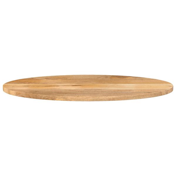 vidaXL Dessus de table 120x50x2,5 cm ovale bois massif de manguier