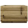 vidaXL Jardini&egrave;re 40x40x26,5 cm bois de pin impr&eacute;gn&eacute;