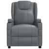 vidaXL Fauteuil inclinable Anthracite Similicuir