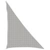 vidaXL Voile d'ombre 4 x 5 x 6,8 m HDPE Triangulaire