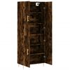 vidaXL Buffet haut Ch&ecirc;ne fum&eacute; 69,5x34x180 cm Bois d'ing&eacute;nierie
