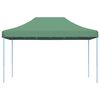 vidaXL Tente de r&eacute;ception pliable escamotable vert 440x292x315 cm