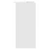 vidaXL Bureau de réception Blanc 55x50x103,5 cm Bois d'ingénierie