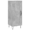 vidaXL Buffet Gris b&eacute;ton 34,5x34x90 cm Bois d'ing&eacute;nierie