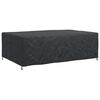vidaXL Housse pour meubles Uni Noir 300 x 200 x 90 cm 600D