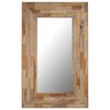 vidaXL Miroir teck recycl&eacute; 50 x 80 cm