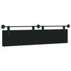 vidaXL T&ecirc;te de lit suspendue Vert fonc&eacute; 210 x 55 x 7 cm Velours