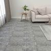 vidaXL Planches de sol 55 pcs Gris B&eacute;ton 5,11 m&sup2; PVC
