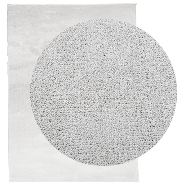 vidaXL Tapis OVIEDO &agrave; poils courts gris 240x340 cm