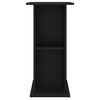 vidaXL Support pour aquarium noir 75x36x72,5 cm bois d'ing&eacute;nierie