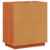vidaXL Buffet Brun Cir&eacute; 65,5 x 40 x 75 cm Pin massif