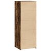 vidaXL Buffet haut ch&ecirc;ne fum&eacute; 45x41x124 cm bois d'ing&eacute;nierie