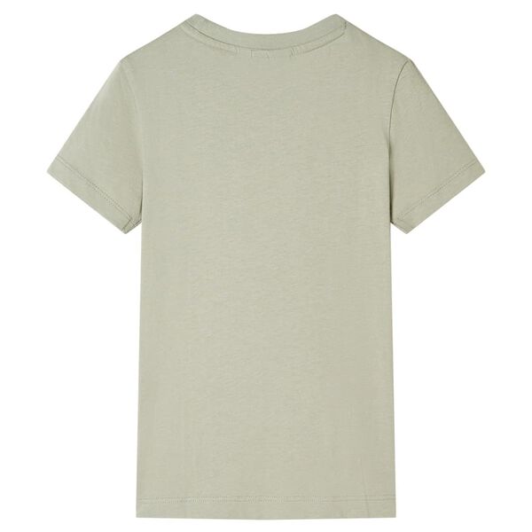 T-shirt pour enfants kaki clair 116