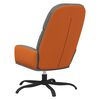 vidaXL Chaise de relaxation Gris clair Tissu