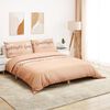 vidaXL Ensemble de housse de couette rose 200x200 cm Coton