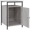 vidaXL Table de chevet sonoma gris 40x42x60 cm bois d'ing&eacute;nierie