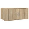 vidaXL Table basse Ch&ecirc;ne sonoma 80x50x36 cm Bois d'ing&eacute;nierie