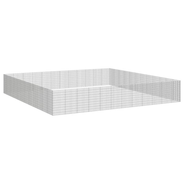 vidaXL Enclos d'animaux en libert&eacute; 48panneaux 54x100 cm fer galvanis&eacute;