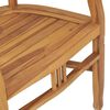 vidaXL Ensemble &agrave; manger de jardin 7 pcs bois de teck solide