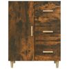 vidaXL Buffet ch&ecirc;ne fum&eacute; 69,5x34x90 cm bois d'ing&eacute;nierie