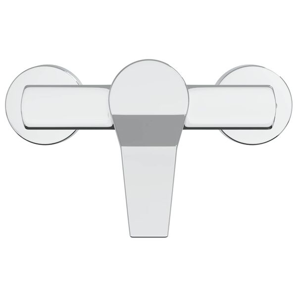 vidaXL Robinet de Douche Mixer Chrome G 1 / 2 pouces Laiton