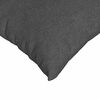 vidaXL Coussins de canap&eacute; 2 pcs Gris fonc&eacute; 70 x 50 cm