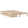 vidaXL Cadre de lit sans matelas 120x190 cm bois de pin massif