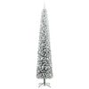 vidaXL Sapin de No&euml;l artificiel Vert 300 cm PVC et acier et plastique