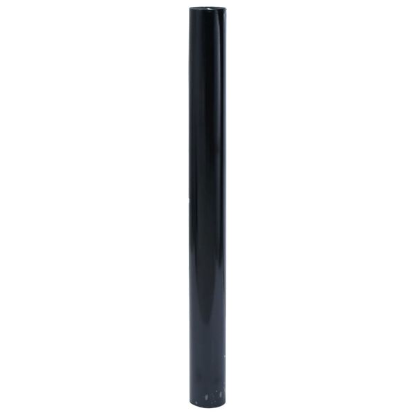 vidaXL Films pour fen&ecirc;tre 5 pcs statique d&eacute;poli noir PVC