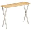 vidaXL Table console &agrave; live edge 105x33x76 cm bois de manguier massif