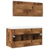 vidaXL Ensemble de meubles salle de bain 3 pcs bois d'ing&eacute;nierie