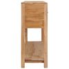 vidaXL Buffet 140x30x75 cm bois de teck massif
