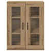 vidaXL Armoire de rangement Ch&ecirc;ne artisanal 69,5 x 34 x 90 cm
