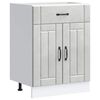 vidaXL Armoire de cuisine Lucca gris b&eacute;ton bois ing&eacute;nierie