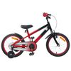 vidaXL V&eacute;lo pour Enfants 16 Pouces pour 4-6 ans Rouge Noir